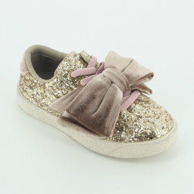 scarpe oro bambina