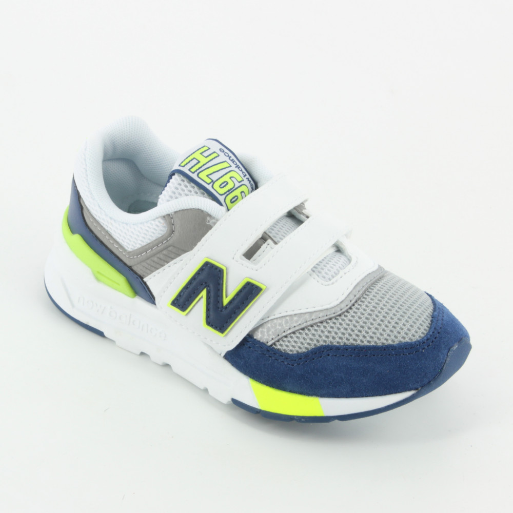 new balance white velcro shoes