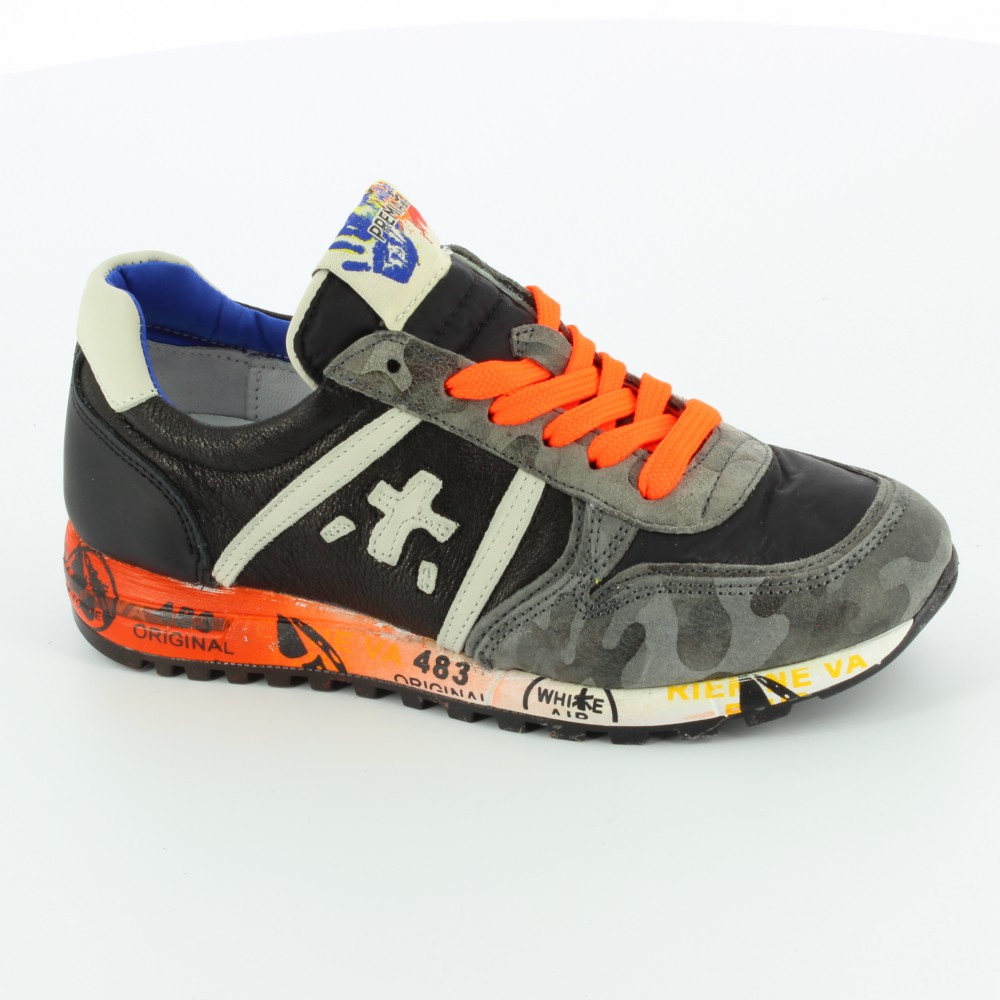 SKY sneaker bassa allacciata (SKY MIMETICO 172) - Sneakers - Premiata -  Bambi - The shoes for your kids