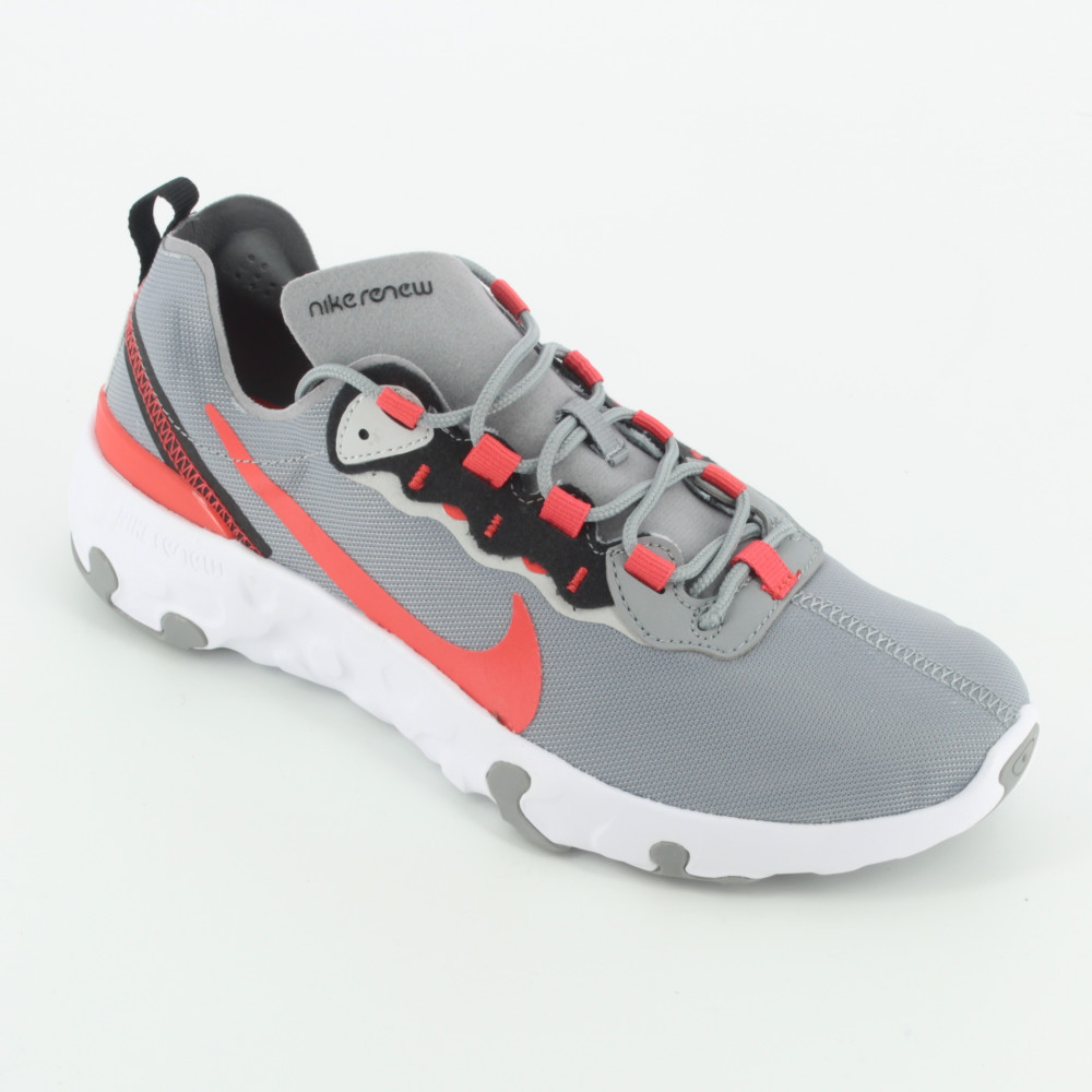 nike renew element 55 grey and orange