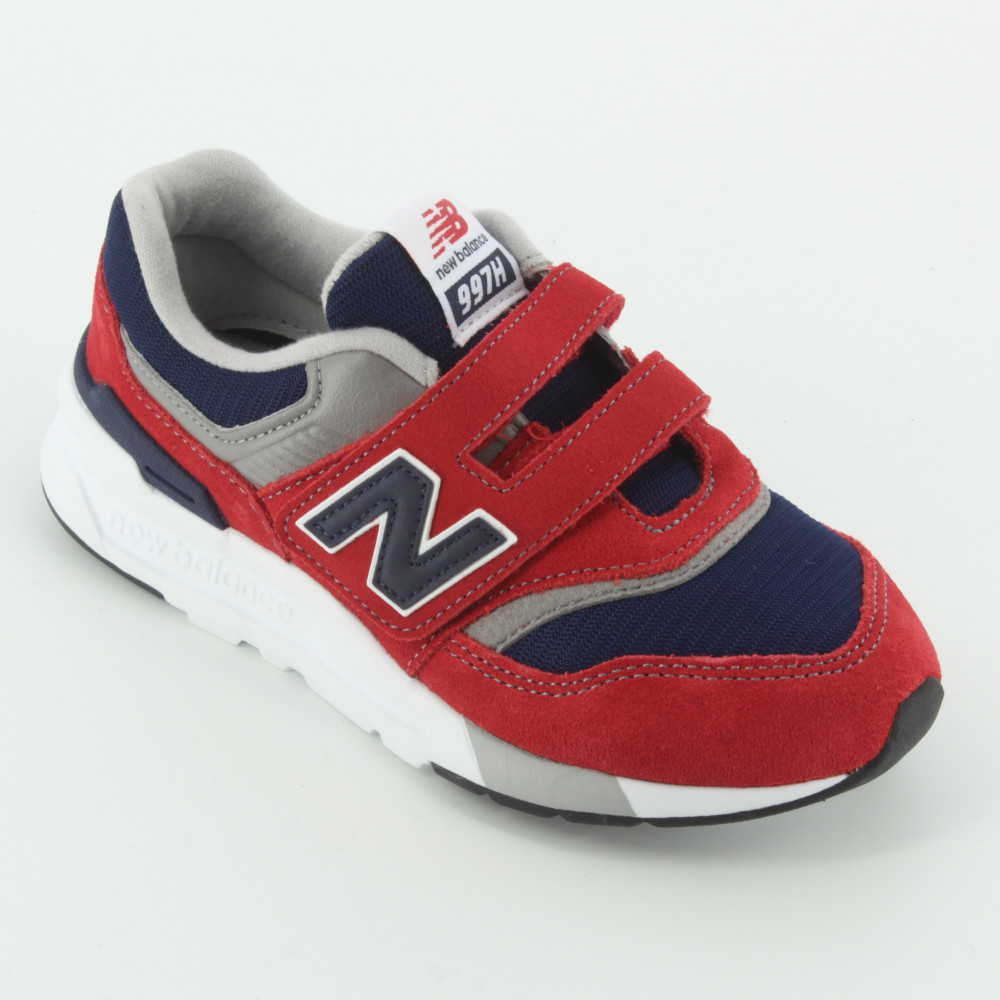 new balance white velcro shoes