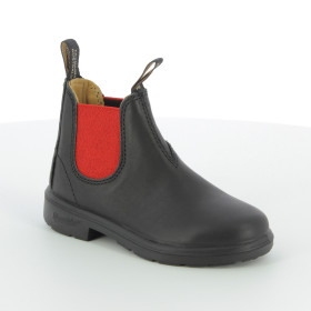 Blundstone 581 Chelsea Boot nero rosso