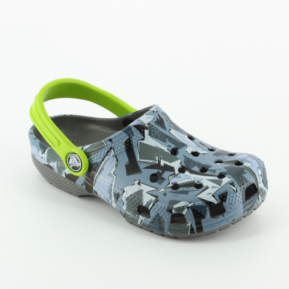 crocs classic graphic clog