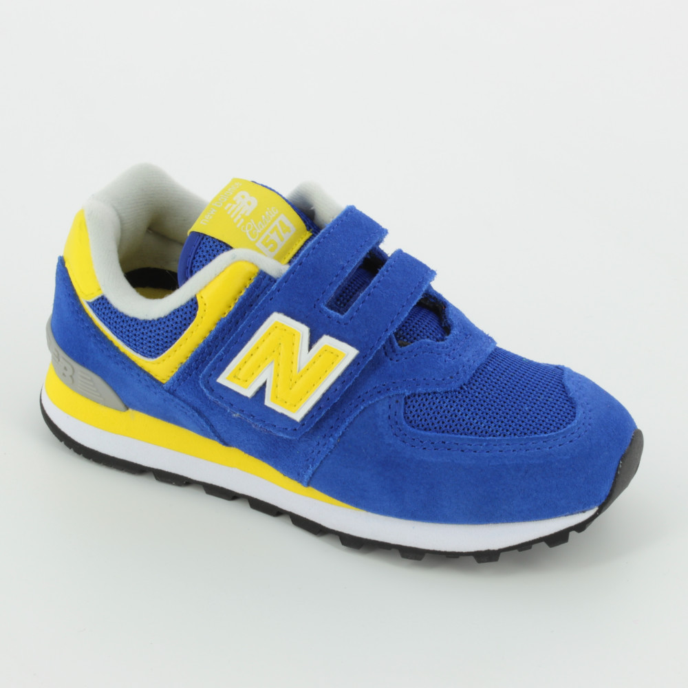 574 suede mesh bluette/giallo - Sneakers - New Balance