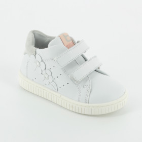 1062 polacchino velcro fiori Polacchini e stivaletti Balducci Bambi Le scarpe per bambini
