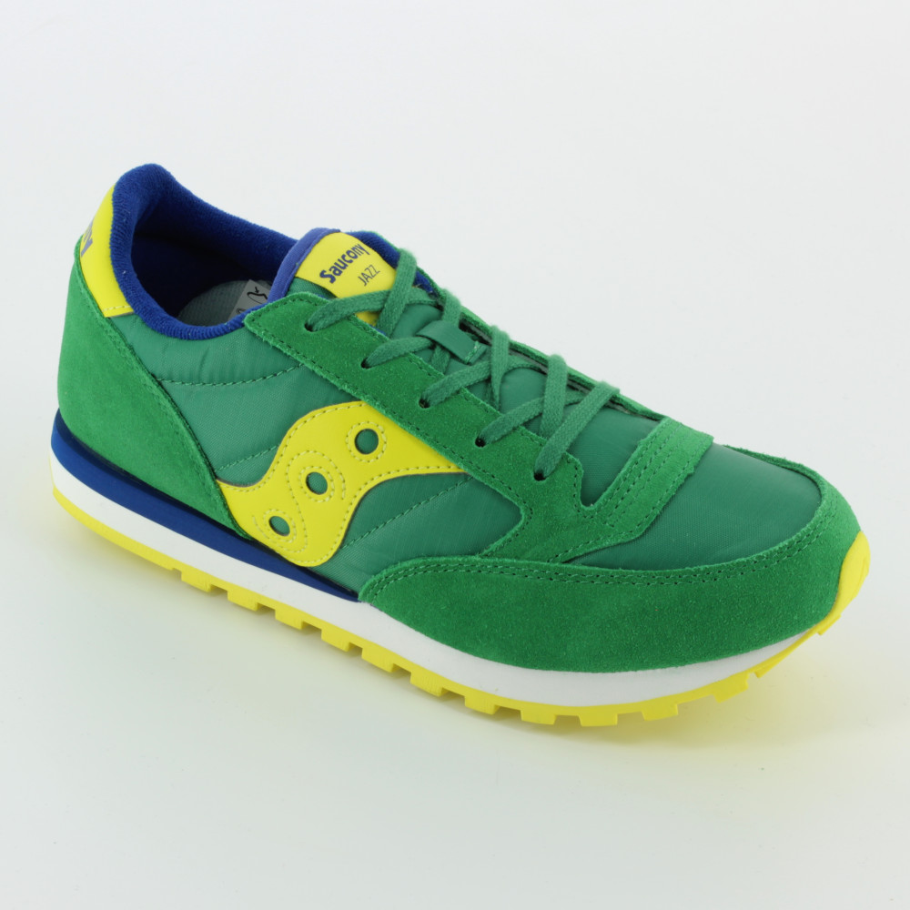 Jazz lacci verde/giallo - Sneakers - Saucony - Bambi - Le scarpe per bambini
