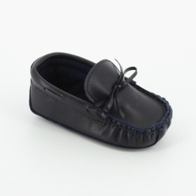 mocassino blu bambino