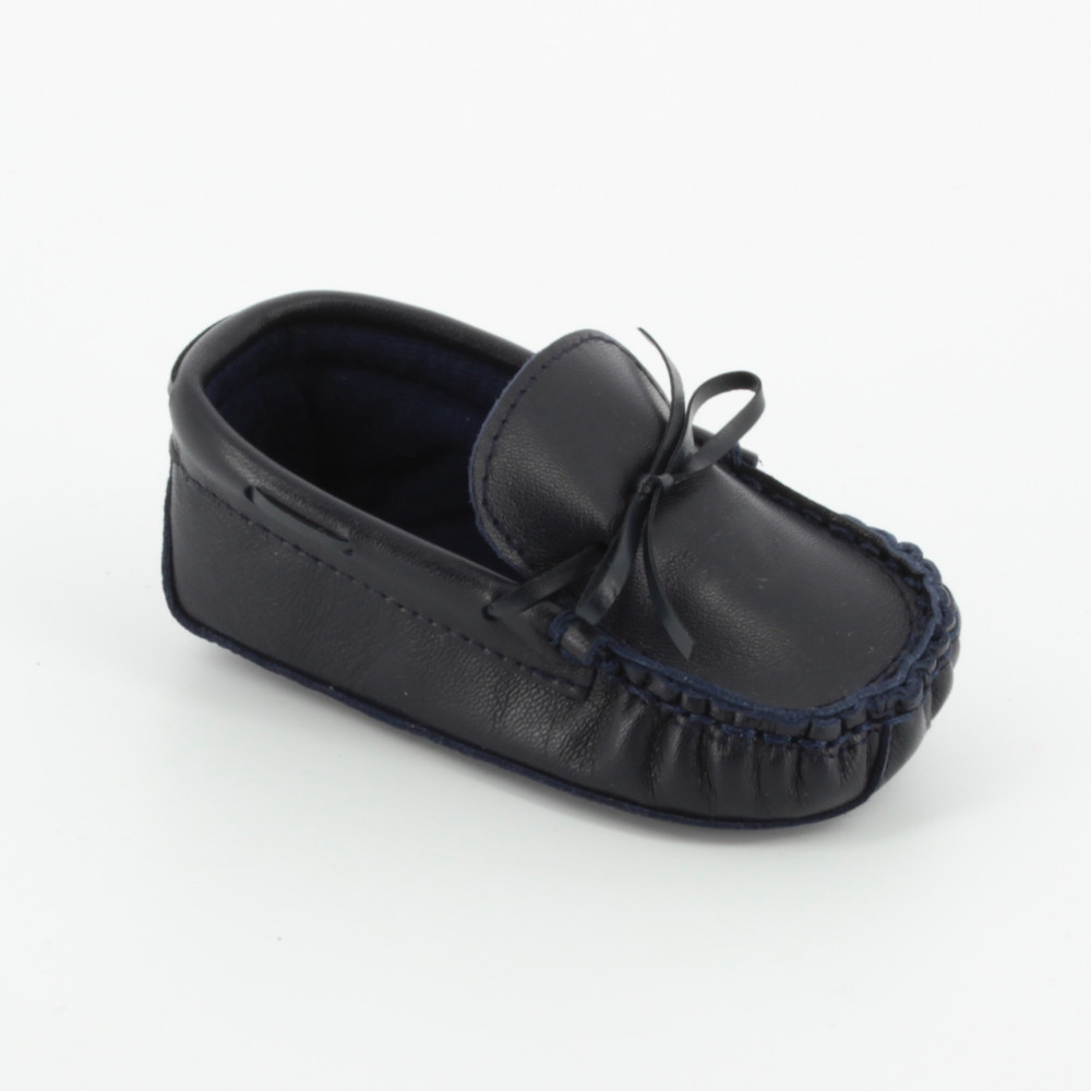 mocassino bimbo blu