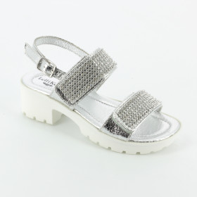 scarpe da bambina con zeppa